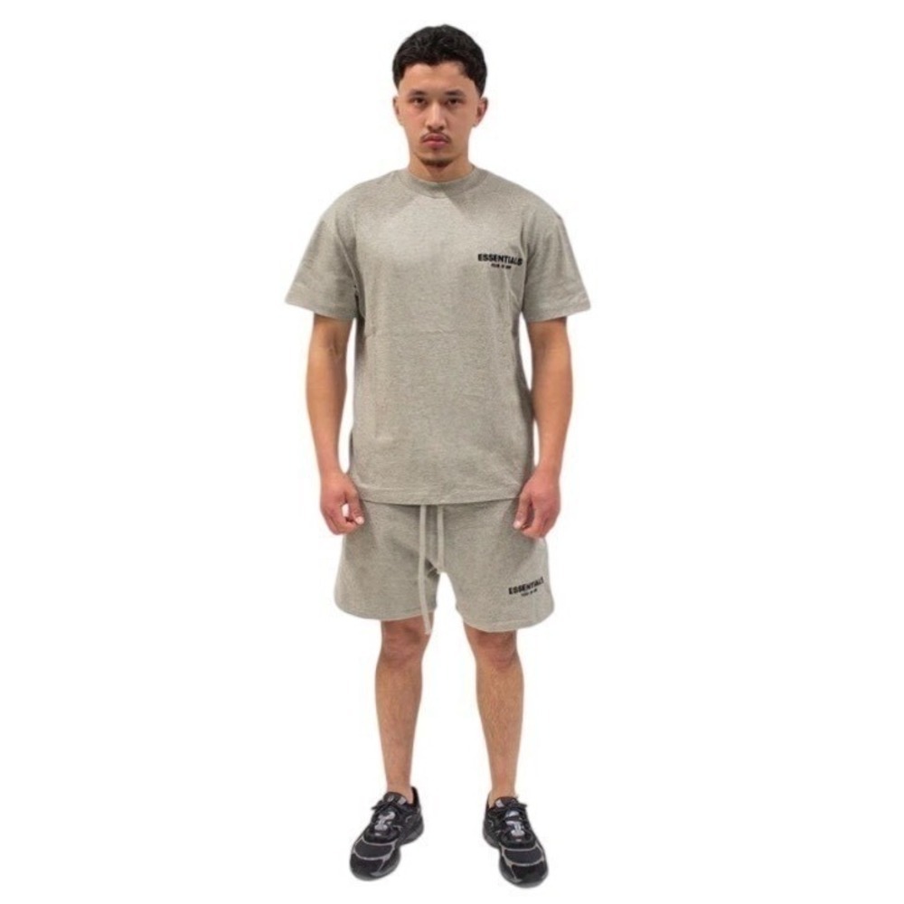 Fear of God Essentials T-Shirt Dark Oatmeal Men's Size L 125BT212063F